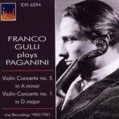 프랑코 굴리가 연주하는 파가니니 (Franco Gulli Plays Paganini)(CD) - Franco Gulli