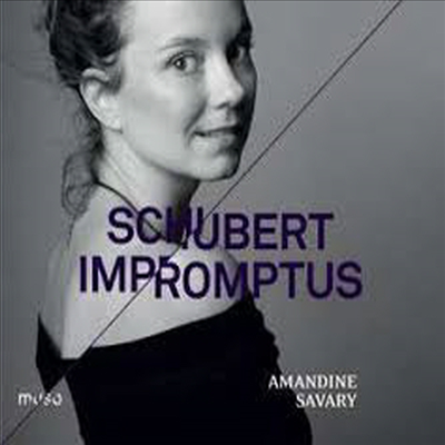 슈베르트: 즉흥곡 (Schubert: Impromptus D.899 &amp; D.935)(CD) - Amandine Savary