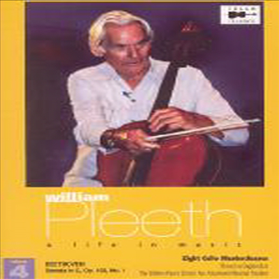 윌리엄 플리스의 첼로 마스터클래스 Vol.4 (William Pleeth A Life In Music Vol.4)(DVD) - William Pleeth