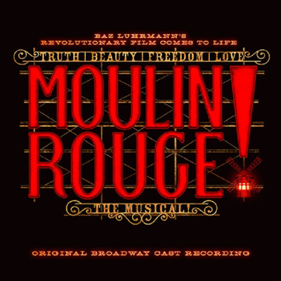 O.S.T. - Moulin Rouge: The Musical (물랑루즈 : 뮤직컬) (Original Broadway Cast Recording)(CD)