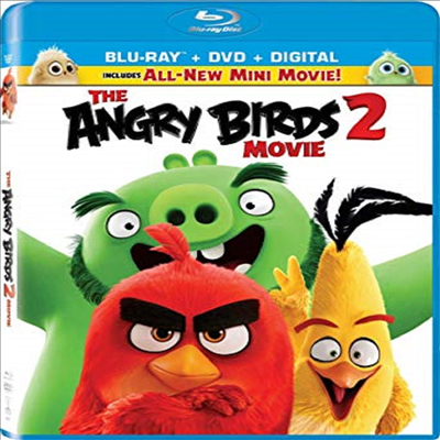 Angry Birds Movie 2 (앵그리버드 더 무비 2)(한글무자막)(Blu-ray+DVD)