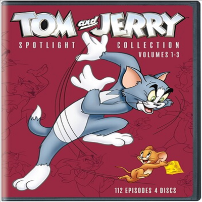 Tom & Jerry Spotlight Collection 1-3 (톰과 제리 스포트라이트 컬렉션)(지역코드1)(한글무자막)(DVD)