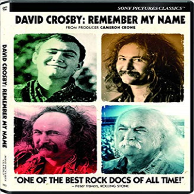 David Crosby: Remember My Name (데이비드 크로스비: 포크 음악의 산증인)(지역코드1)(한글무자막)(DVD)
