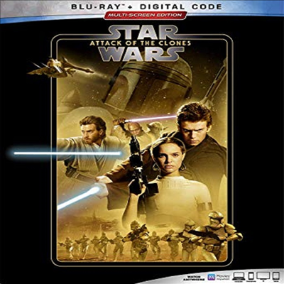 Star Wars: Attack Of The Clones (스타워즈 에피소드 2 - 클론의 습격)(한글무자막)(Blu-ray)