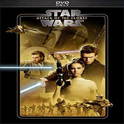 Star Wars: Episode II: Attack of the Clones (스타워즈 에피소드 2 - 클론의 습격)(지역코드1)(한글무자막)(DVD)