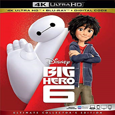 Big Hero 6 (빅 히어로) (4K Ultra HD+Blu-ray)(한글무자막)