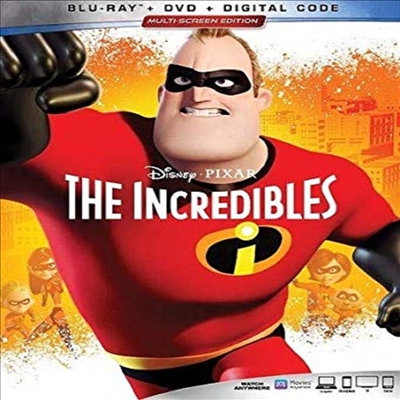 Incredibles (인크레더블) (Reissue)(한글무자막)(Blu-ray+DVD)