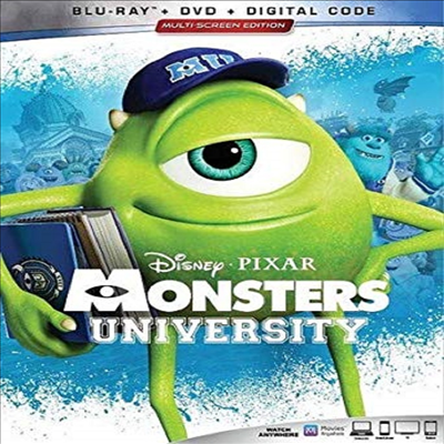 Monsters University (몬스터 대학교) (Reissue)(한글무자막)(Blu-ray+DVD)