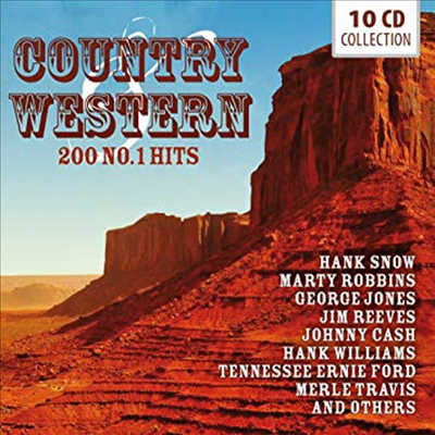 Various Artists - Country &amp; Western - 200 No.1 Hits (10CD Boxset)