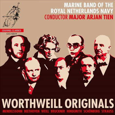 관악 오케스트라를 위한 오리지널 작품 (WorthWeill Originals)(CD) - Arjan Tien