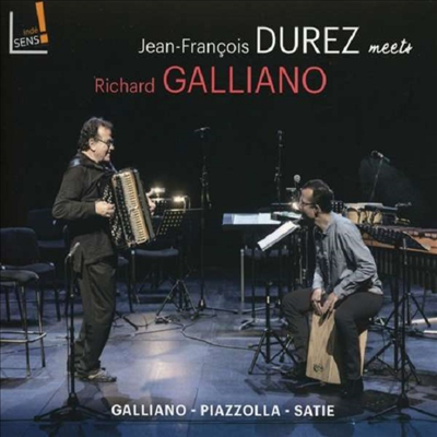 Jean-Francois Durez/Richard Galliano - 듀레즈, 갈리아노를 만나다 (Jean-Francois Durez Meets Richard Galliano)(CD)