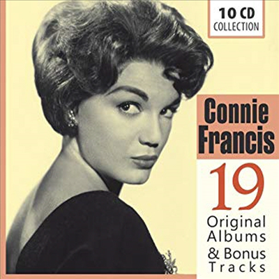 Connie Francis - 19 Original Albums & Bonus Tracks (10CD Boxset)