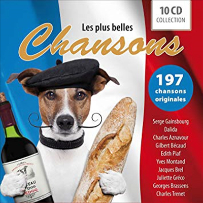 Various Artists - Chanson Sampler: Les Plus Belles Chansons (10CD Boxset)