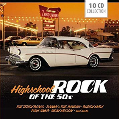 Various Artists - Highschool Rock Of The 50's (10CD Boxset)