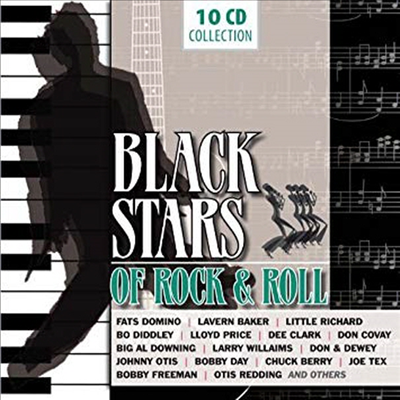 Various Artists - 200 World Famous Rock？n ？Roll Hits - Black Stars Of Rock & Roll (10CD Boxset)