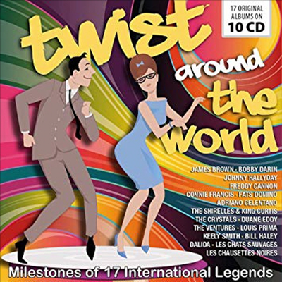 Various Artists - Milestones of 17 International Legends - Twistin&#39; Around The World (10CD Boxset)