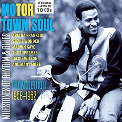 Various Artists - Milestones Of Rhythm & Blues - Motor Town Soul: 18 Original Albums (10CD Boxset)