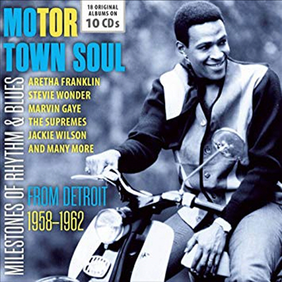 Various Artists - Milestones Of Rhythm &amp; Blues - Motor Town Soul: 18 Original Albums (10CD Boxset)