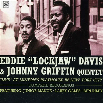 Johnny Griffin &amp; Eddie Lockjaw Davis - Live At Minton&#39;s Playhouse In New York City - Complete Recordings (Remastered)(2CD)