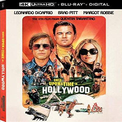 Once Upon A Time In Hollywood (원스 어폰 어 타임... 인 할리우드) (4K Ultra HD+Blu-ray)(한국어 자막 지원)