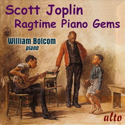 스콧 조플린: 래그타임 작품집 (Scott Joplin: Ragtime Piano Gems)(CD) - William Bolcom