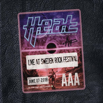 H.E.A.T - Live At Sweden Rock Festival 2018 (Digipack)(CD+Blu-ray)