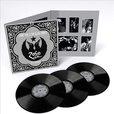 Jimmy Page &amp; The Black Crowes - Live At The Greek (20th Anniversary Edition)(Gatefold)(180G)(3LP)