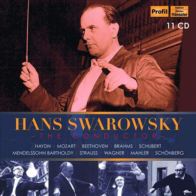 한스 스바로프스키 에디션 (Hans Swarowsky - The Conductor) (11CD Boxset) - Hans Swarowsky