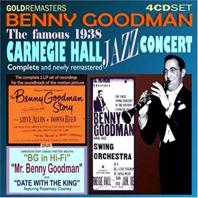 Benny Goodman - Famous 1938 Carnegie Hall Jazz Concert (Remastered)(4CD Set)