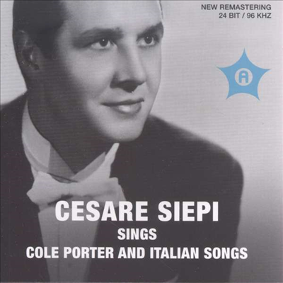 체사레 시에피 - 이탈리아 가곡과 콜 포터의 노래 (Cesare Siepi Sings Cole Porter &amp; Italian Songs)(CD) - Cesare Siepi