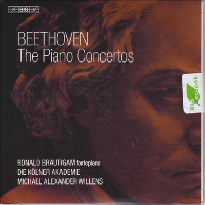베토벤: 피아노 협주곡 1 - 5번 전곡 (Beethoven: The Piano Concertos Nos.1 - 5) (2SACD Hybrid) - Ronald Brautigam