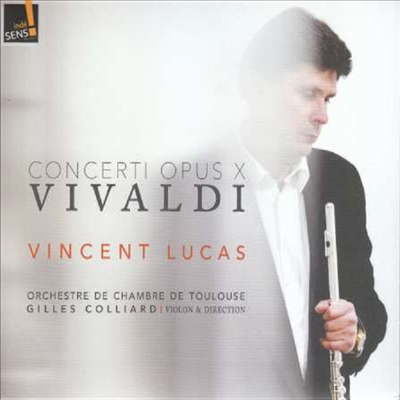 비발디: 플루트 협주곡집 (Vivaldi: Flute Concertos)(CD) - Vincent Lucas