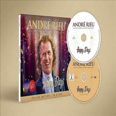앙드레 류 - 왈츠와 크로스오버의 세계 (Andre Rieu - Happy Days) (Deluxe Edition)(CD+DVD) - Andre Rieu