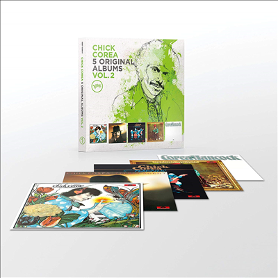 Chick Corea - 5 Original Albums Vol. 2 (5CD Boxset)