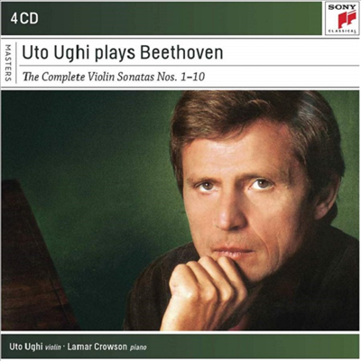 베토벤: 바이올린 소나타 전집 1 - 10번 (Beethoven: Complete Violin Sonatas Nos.1 - 10) (4CD) - Uto Ughi