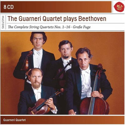 베토벤: 현악 사중주 전집 1- 16번 (Beethoven: Complete Strings Quartets Nos.1 - 16) (8CD Boxset) - Guarneri Quartet