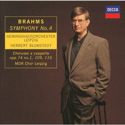 브람스: 교향곡 4번, 무반주 합창곡 (Brahms: Symphony No.4, Choruses A Cappella) (SHM-CD)(일본반) - Herbert Blomstedt