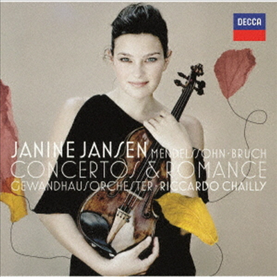 멘델스존, 브루흐: 바이올린 협주곡, 로망스 (Mendelssohn, Bruch: Violin Concertos &amp; Romance) (SHM-CD)(일본반) - Janine Jansen