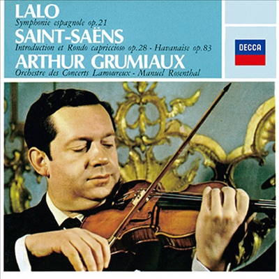 랄로: 스페인 교향곡, 쇼송: 시곡, 라벨: 치간느 (Lalo: Symphonie espagnole, Chausson: Poeme, Ravel: Tzigane) (Tower Records Ltd. Ed)(SACD Hybrid)(일본반) - Arthur Grumiaux