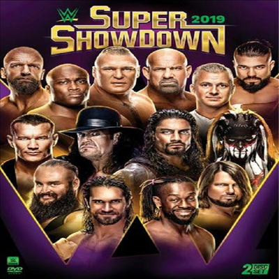 WWE: Super Showdown 2019 (WWE: 슈퍼 쇼다운 2019)(지역코드1)(한글무자막)(DVD)