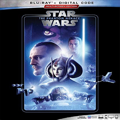 Star Wars: The Phantom Menace (스타워즈: 에피소드 1 - 보이지 않는 위험)(한글무자막)(Blu-ray)