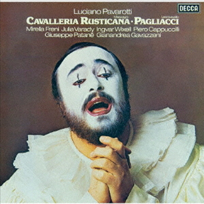 마스카니: 카발레리아 루스티카나, 레온카발로: 팔리아치 (Mascagni: Cavalleria Rusticana, Leoncavallo: I Pagliacci) (Ltd. Ed)(2UHQCD)(일본반) - Luciano Pavarotti