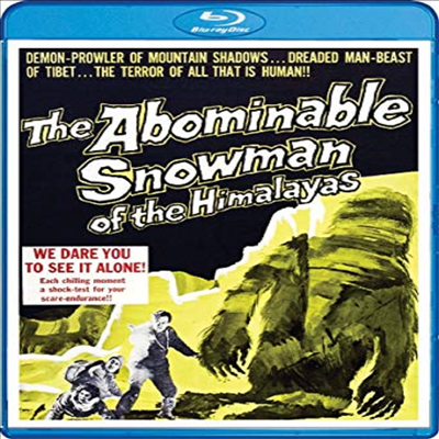 Abominable Snowman (1957) (무서운 스노우맨)(한글무자막)(Blu-ray)