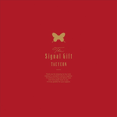 태연 (Taeyeon) - Signal Gift (Blu-ray+CD) (완전한정생산반)(Blu-ray)(2019)