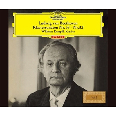 베토벤: 피아노 소나타 16-32번 (Beethoven: Piano Sonatas Vol.2) (Ltd. Ed)(Single Layer)(3SHM-SACD)(일본반) - Wilhelm Kempff