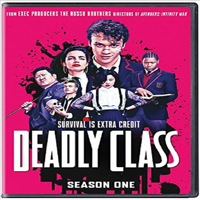 Deadly Class: Season One (데들리 클래스 시즌 1)(지역코드1)(한글무자막)(DVD)