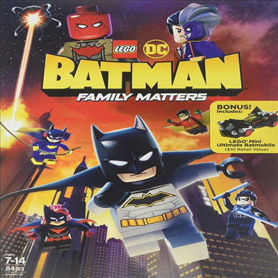 Lego DC: Batman - Family Matters (레고 DC 배트맨: 소중한 가족) (2019)(지역코드1)(한글무자막)(DVD)