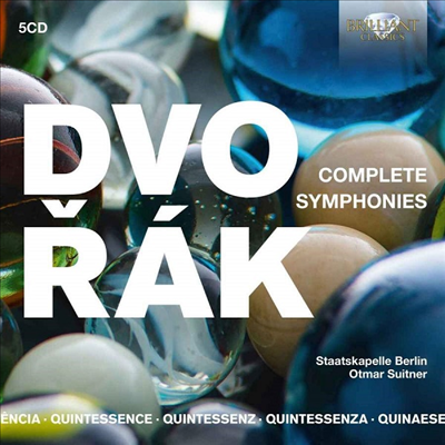 드보르작: 교향곡 전집 1 - 9번 (Dvorak: Complete Symphonies Nos.1 - 9) (5CD) - Otmar Suitner