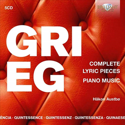 그리그: 피아노 작품집 (Grieg: Works for Piano) (5CD) - Hakon Austbo