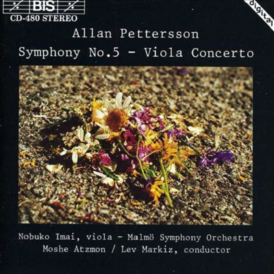 페터손: 교향곡 5번 & 비올라 협주곡 (Pettersson: Symphony No.5 & Viola Concerto)(CD) - Moshe Atzmon